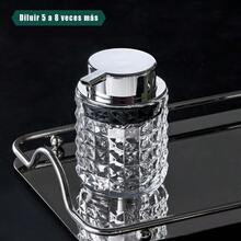 Dispensador de Jabon Espuma 1 Paquete Jaboneras para Baño Cocina Fregadero 6.76 OZ Despachador de Jabon Vidrio Transparente - transparencia - Ver 3