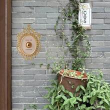 Best Seller 1pc Vintage Doorbell With Dual Sound System - Ringing & Squealing, Elegant Metal Frame Wall Decor For Home, Bathroom, Bedroom - Battery-Powered (AAA Not Included), Bathroom Decor, Classic Design, Decorative Metalwork