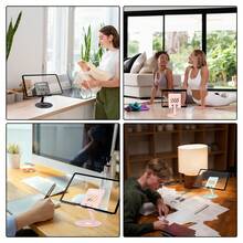 EIGIIS Tablet Stand For Desk, 360° Swivel For IPad Holder, Aluminum Adjustable Tablet Holder, Compatible With IPad Pro/Air/Mini And More - Multicolor - View 10