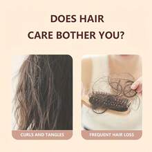 1PC Self Cleaning Retractable Massage Hair Brush, Magic Hair Comb For Hair Debris And Scalp Cleaning, Anti-Static Scalp Massage Portable Comb, Volumizing, Suitable For Home And Salon Use, Easy Styling, Comfortable Handle, Suitable For All Hair Types