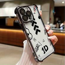 Fashion Hit Singer Ones Directions Phone Suitable 17 16e 16 15 14 13 12 11 Pro X XR XSMAX 8 Plus Anti Fall Transparent Soft Back Cover, Daily Use Cover, Y Phone Accessory, Lightweight Material, Printed Designchristmas Phone Cases Phone 17 Gifts Stuff Decoration - 混合顏色 - 查看 4