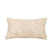 1 件米色花卉刺绣抱枕套，不含枕芯，清新农舍风格，适用于客厅、沙发、卧室装饰，日常使用及派对场合 - 彩色 - 查看 18