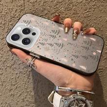 Étui givré mignon de Noël avec renne pour iPhone 17 Air, 16, E, 15, 14, Plus, 13, 12, Mini, 11 Pro Max. Housse lavable en acrylique et silicone, compatible avec les étuis 17, 17 Pro et 17 Pro Max - 3 - Voir 10