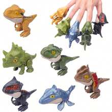 1pc/4pcs/7pcs Children Dinosaur Model, Novel Dinosaur Model, Articulated Dinosaur Animal Toy, Random Style Sent, No Duplicates, Transformable Toy, Random Color And Style, Halloween Gift