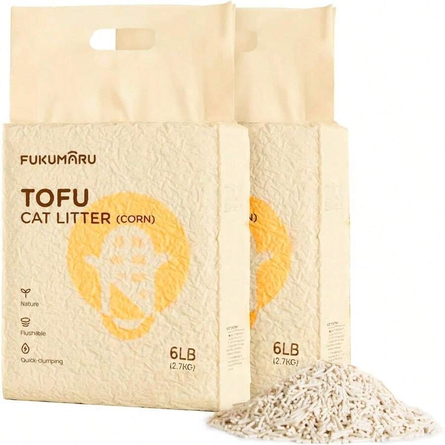 Beautiful view of Tofu Cat Litter Effective Odor Control