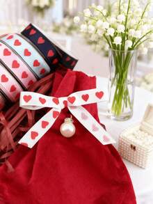 2 PIEZAS Cinta DIY de Amor, Cinta de Embalaje de Regalo, Cinta de Tamaño Pequeño de 5 Yardas/1 Rollo, Cinta de Embalaje de Regalo para el Día de San Valentín, Cinta de Embalaje de Regalo de Boda, Cinta de Decoración de Aniversario de Boda, Decoración de Festival, Adecuada para el Día de San Valentín, Embalaje de Regalo de Boda y Pascua, Dulces de Hornear, Cinta de Embalaje de Flores, Cinta de Moño DIY, Decoración del Hogar, Cinta de Embalaje de Regalo de Cumpleaños y Aniversario, Ancho de 1 CM - Multicolor - Ver 11