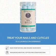 GSYY Ginger Lily Farms Botanicals Manicure A Balls Ocean Manicure Soak Balls Replenishes Sture Softens And Condins Skin 8 Ounces 80-Count - 米色 - 查看 3