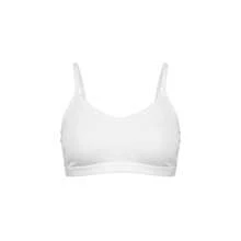 KIT 2 TOP Menina Moça Bojo Removível Conforto Alça Regata - Cinza - Visão 4