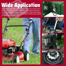 558pcs Assorted Cotter Pin Kit, Zinc Plated Steel Cotter Pins, Clips, Hooks, Fasteners Organizer - Multicolor - View 3