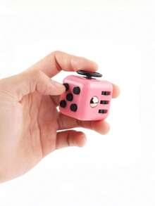 Six-Sided Stress-Relief Toy Fidget Busy Cube Stress-Relief Dice, Stress-Relief Cube Perfect For Holiday Parties And Gift-Giving - Multicolor - View 3