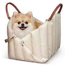この3 in 1ペットキャリアは、小型犬と猫に最適です。柔らかく軽量で、折りたたみ可能で、通気性のあるメッシュ素材を使用しています。手持ち、背中に背負う、肩にかけるなど、様々な持ち運び方ができるので、旅行にも便利です - カーキ - チェックする 8