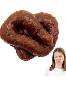 1/2/3pcs Poopy Toy, Realistic Brown Fake Poop, Floating April Fools' Day Prank, Perfect Gag Gift