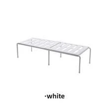 1 件装节省空间可扩展储物架 - 可调节多层鞋架，带厨房调料架 - 适用于客厅、宿舍和家庭使用的紧凑型塑料架 - 彩色 - 查看 14