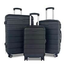 NEW! 20", 24", 28" 3pc Hard Shell ABS Luggage Suitcase Set With TSA Lock - Multicolor - View 1
