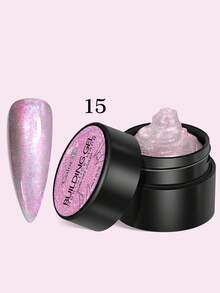 Gel móng tay 3D hiệu ứng hologram Aurora, gel nối móng không dính, hiệu ứng lấp lánh, chạm khắc và dập nổi thủ công, có thể đính đá và bột, mang đến trải nghiệm làm móng chuyên nghiệp tại nhà. - Nhiều màu - Xem 23