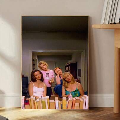 1pc Poster Prints New Gifts Idea And The City 1998 Romance Movie Wall Art Picture Canvas Painting Living Room Home Decor Paintings Frameless