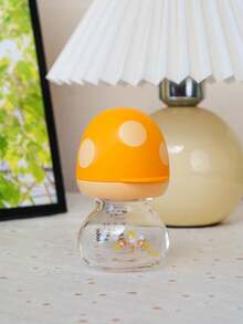 1pc Newborn Baby Wide Neck Glass Milk Bottle, 80ML/2.7OZ