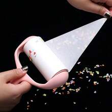 Pink Pet Hair Remover Roller - Super Strong Adhesive Lint Roller For Dogs & Cats, 60 Sheets Disposable Tear-Off Refill, Effective Pet Fur Remover For Clothes, Carpets, Sofas, Furniture & Bedding, Easy-To-Use Lint Cleaner For Pet Owners To Remove Loose Hair & Lint Quickly - Pink - View 4