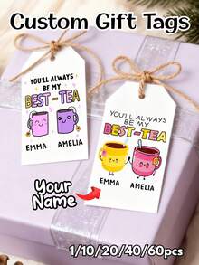 Quà tặng ngày lễ tình nhân, Quà tặng bạn thân, Quà tặng BFF, Quà tặng Giáng sinh, Đồ trang trí Giáng sinh, Đồ trang trí Giáng sinh, Quà tặng Lễ tạ ơn, Cốc tùy chỉnh, Cốc cà phê Gossby Friend - BẠN SẼ LUÔN LÀ TRÀ TỐT NHẤT CỦA TÔI - Quà tặng bạn thân dành cho phụ nữ - Quà tặng tình bạn Giáng sinh cho bạn nữ - Quà tặng sinh nhật bạn thân - Quà tặng BFF tuyệt vời - Cốc gốm 11oz & 15oz - Hồng - Xem 3
