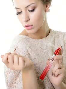 51/24/17/10/2 件装迷你彩色香水喷雾瓶套装,0.34 盎司/10 毫升彩色长喷嘴玻璃细雾可重复灌装喷雾瓶,包含 36 个喷雾瓶、5 个漏斗、5 个泵头、5 根弹簧吸管,便携式旅行香水喷雾器,精油样品容器 - 彩色 - 查看 4