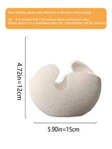 1件装现代简约陶瓷花瓶装饰品，家居装饰，花瓶，餐桌摆件，桌面装饰礼品，生日/毕业礼物（购买前请查看尺寸表） - 彩色 - 查看 6