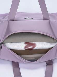 1 Bolsa de viaje de lujo de gran capacidad - Multifuncional: bandolera/bolso de hombro/bolso tote con bolsillos separados para ropa húmeda y seca. Ideal para viajes, gimnasio, escapadas de fin de semana, viajes, universidad, hospital, maleta/bolsa de invierno.