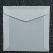 20入組半透明啞硫酸紙封套,創意邀請/郵件封套