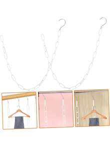 1PC Simple Solid Iron Hanger Hook, Random Color Durable Household Wall Hanger Rack - 彩色 - 查看 5