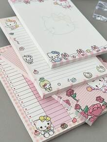 2pcs/4pcs  Memo Pad - Multiple Patterns Available, Suitable For Office, Note-Taking And Study, Cute Stationery