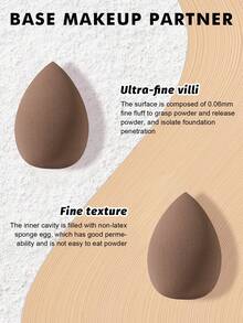 56PCS Makeup Tools Set Including:1pc Multi-Functional Zipper Toiletry And Cosmetic Bag Waterproof+30PCS Makeup Brush Set+4PCS Makeup Sponges+4PCS Triangle Powder Puffs+4PCS Mini Air Cushion Powder Puffs+4PCS Air Cushion Powder Puffs+2PCS Facial Cleansing Sponges+1pc Facial Cleansing Brush+1pc Facial Ice Compress Instrument+1pc Hairband+2PCS Hand Bowl Strap+2PCS Makeup Brush Cleaning Tools - Multicolor - View 8