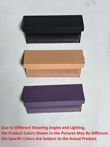 1pc Hair Straightener Accessories - Self-Adhesive Flat Iron Brush, High Temp Resistant Carbon Fiber, Portable Styling Tool For Salon & Home Use,Hair,Travel,Hair Products,Hair Tools,Hair Stuff,Barber,Barber Accessories,Barbershop,Hairdressing Equipment