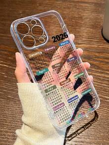 2026年日历阳光彩绘透明加厚防摔手机壳，兼容 17 Pro/17 Air/17/17 Pro Max/16/11/16 Pro/16 Plus/16 Pro Max/16 e/15 Pro Max/13/14/12/XS/XR/7G/8P，兼容三星Galaxy 11/12 Pro/12/12 X/13 Pro/14 Pro/15 Pro，兼容红米10/9/Note9/12c/Note11 Pro/Note8 Pro - 彩色 - 查看 4