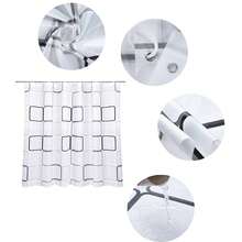 Shower Curtain Sets - 黑與白 - 查看 6