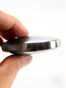 1pc Stainless Steel Oval Soap,Deodorant Metal Soap,Silver Odor Remover Magic Metal Odor Absorber Soap,Magic Metal Odor,Tainless Steel Soap ,Bar Odor Absorber Metal,Rubbing Stone Kitchen Gadgets,With Hand Odor & Garlic Fish Odor Removal,Eliminating Hands Skin Smell Like Onion Garlic,Restore The Original Taste,For Home Essential,Kitchen,Women,Men,Christmas Gifts, New Year's Gifts