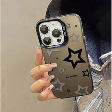Matte Anti-Fall Cover Star Pattern Case Applies To I P H One XR 11 12 13 14 15 16 PRO MAX 14 15 16 PLUS A04 A05 A12 A14 A15 A32 A35 A52 A55 A72 Redmi A3 10C 12C 13C 14C Poco X5 X6 Pro Note 11 12 13 - J1 - Xem 4
