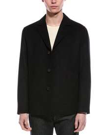 Theory Wool Coat - 黑色 - 查看 1