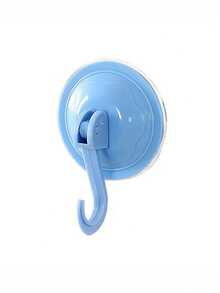 适用于浴室、淋浴间和厨房的重型透明吸盘挂钩，可拆卸且坚固的窗户玻璃门挂钩，用于悬挂毛巾和其他物品，浴室配件，实用挂钩 - 彩色 - 查看 5