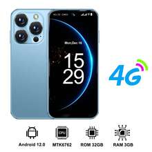 SERVO Mini Smartphone RAM 3GB ROM 32GB Android 12.0 Pocket Small Mobile Phone Dual SIM 4G LTE Network 3.88" Tiny HD Display Unlocking Cellphone - Blue - View 17