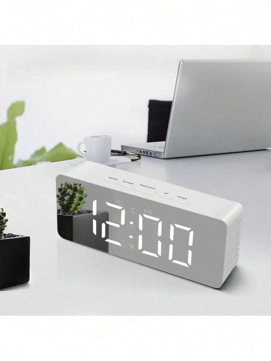 Desk & Table Clocks - Silver - View 1