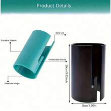 1pc Festival Christmas Gift Wrapping Paper Cutter - Easy To Use, Roll Cutter, Durable And Portable Roll Paper Cutter, Perfect For Holiday Wrapping, Gift Wrapping Supplies, Suitable For Office, DIY, Etc. (Paper Cutter) - Multicolor - View 11