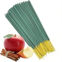 30/50/150pcs 8.22" Apple Cinnamon Incense Sticks, Natural Fragrance Powder Material, Suitable For Home, Yoga, Camping, Gatherings, Reading And Office Use - Apple - View 2
