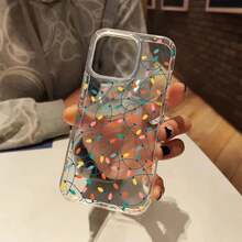 Cute Christmas Lights Lockscreen Decor Art Aesthetic Clear Phone Case for  17 16 Pro Max 11 12 13 14 15 Plus XS X 7 8 Case,Covercompatible with  17 Hülle, 17 pro Hülle, 17 promax Hülle - 1 - Übersicht 1