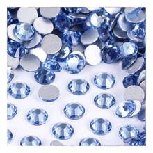 ICIQ Blue Series Silver Base Non-Hot Fix Crystal Glass Material Rhinestone, Decorative For Shoes, Clothes, Hats, Cups, Nails And Other Daily Items - Multicolor - View 6