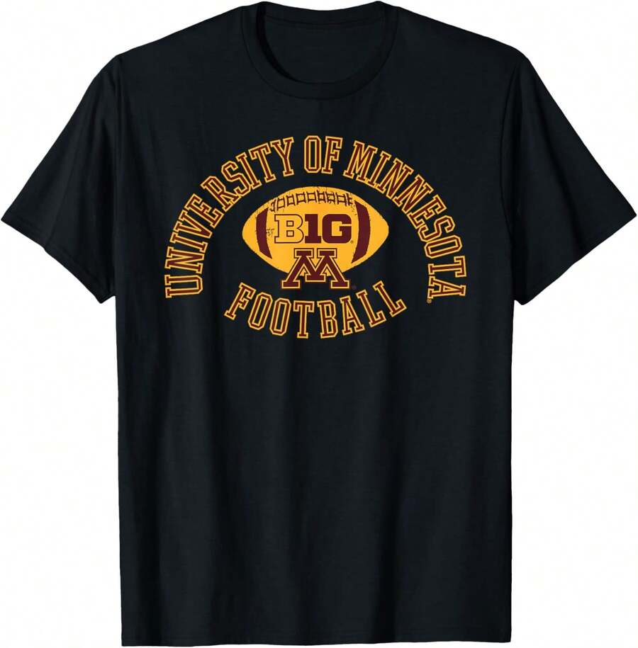 Minnesota Golden Gophers Big 10 Football Huddle T-Shirt - màu đen - Xem 1