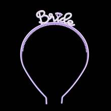 اكسسوارات عيد الحب، شريط رأس بلاستيك ABS بشكل حرف عيد الميلاد