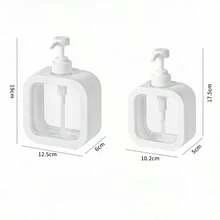 زجاجات موزعة محمولة للسفر - حاويات بلاستيكية محكمة الإغلاق من النوع الضاغط للكريمات والبلسم والشامبو وجل الاستحمام والسائل الغسيل ومطهر اليدين - مثالية للفنادق والنوادي الرياضية والاستخدام أثناء التنقل