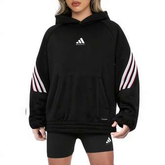  Adidas Unisex Fall 2025 New Comfortable Loose Casual Sports Sweatshirt