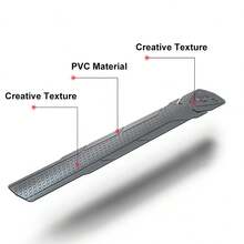 1pc ENLEE Mountain Bike Frame Protector, Made Of PVC Soft Material, Downtube Frame Protector With Adhesive Tape, Durable And Wear-Resistant, Lightweight And Universal, Suitable For Mountain Bikes And Road Bikes, Anti-Collision Strip, Easy To Install - Multicolor - View 5