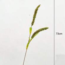 1/2/3 件装人造绿色植物枝条，73 厘米仿真麦穗，适用于墙面、客厅、卧室、婚礼、派对装饰、桌面摆设。家居、桌面、厨房、婚礼、餐桌、中心装饰、办公室、花园、户外、房屋、庭院装饰，适合春、夏、秋、冬四季。 - 綠色 - 查看 6