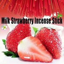55/175 Pcs Strawberry Scented Incense Sticks - 8.66 Inch Natural Air Purifying Aromatherapy | Yoga Meditation Home Office Odor Eliminator | Long Lasting Smokeless, Holiday Gift - Strawberry - View 4